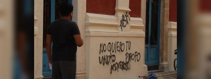 “Las paredes se recuperan, pero una vida no”: restauranteros de Campeche, tras pinta de fachadas