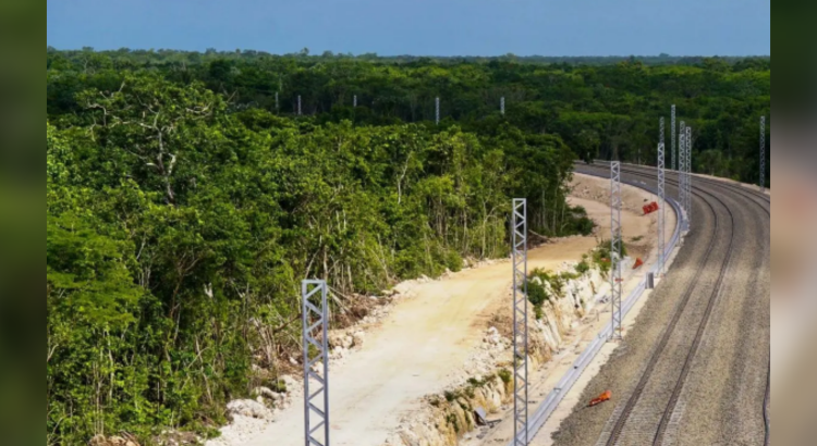 Construcción del tramo 7 del Tren Maya debió pausarse hasta solucionar problema del agua