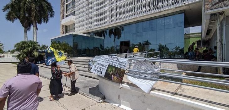 Maquinaria pesada ingresa a tierras de San Eduardo, pese a controversia legal