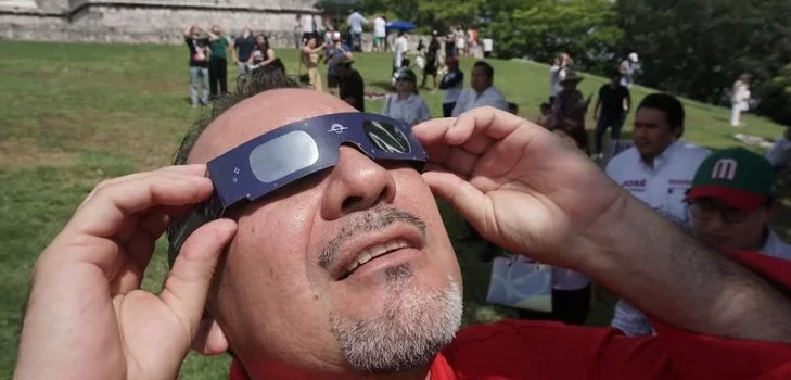 Más de 9 mil turistas arribaron a Campeche para ver el eclipse anular de sol