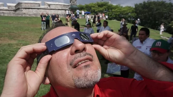 Más de 9 mil turistas arribaron a Campeche para ver el eclipse anular de sol