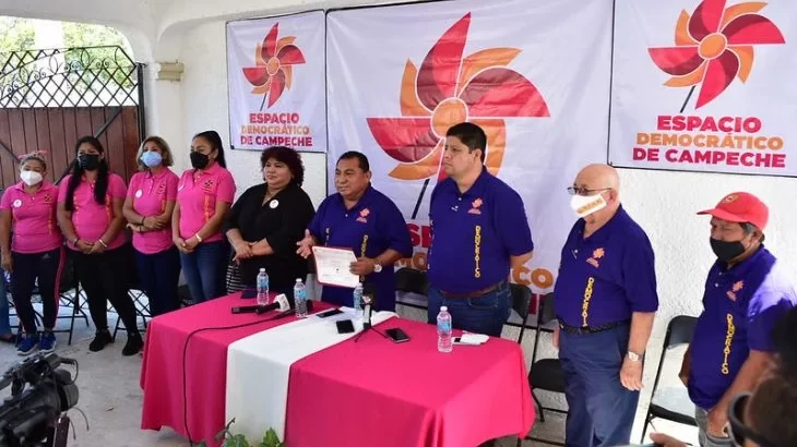 Espacio Democrático y Movimiento Laborista recuperan registros como partidos políticos en Campeche