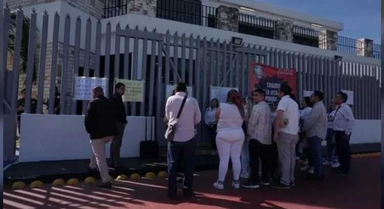Sindicalizados del Poder Judicial en Campeche marchan y se suman al paro nacional