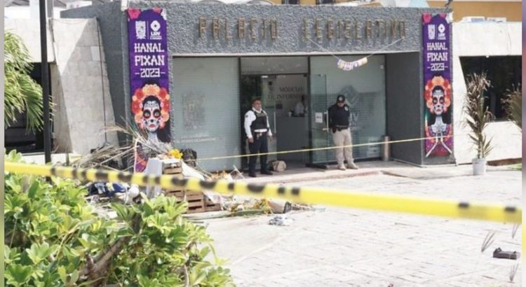 Liberan a los cabecillas del ataque a oficinas del Congreso del Estado de Campeche