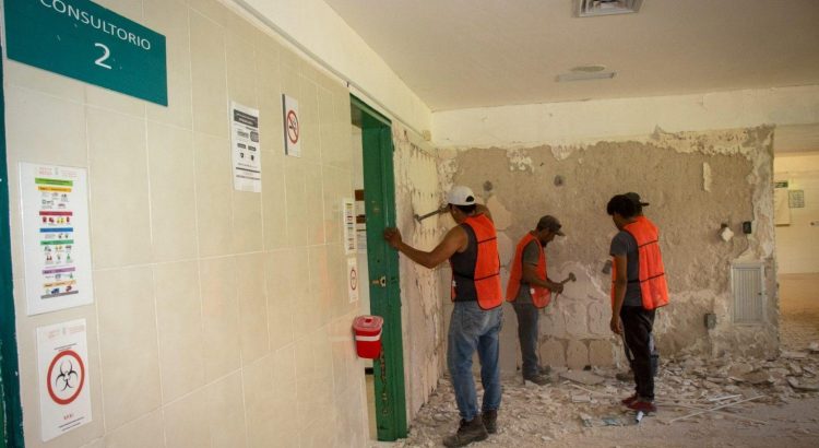 En remodelación integral el Hospital IMSS – Bienestar Hecelchakán