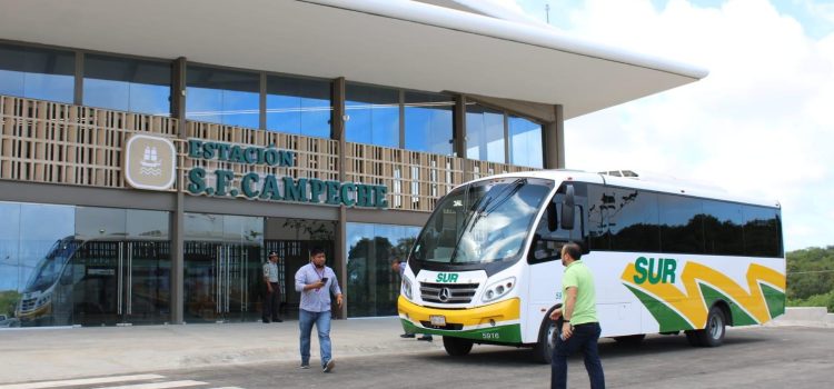 Autobuses del SUR darán el servicio de la capital hasta la estación del Tren Maya