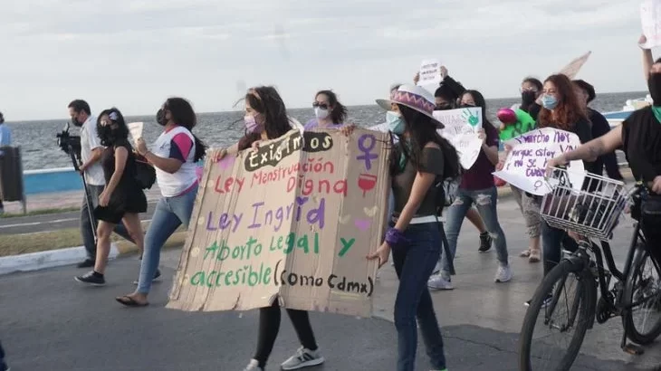 Marcharán este viernes para  frenar violencia contra las mujeres en Campeche