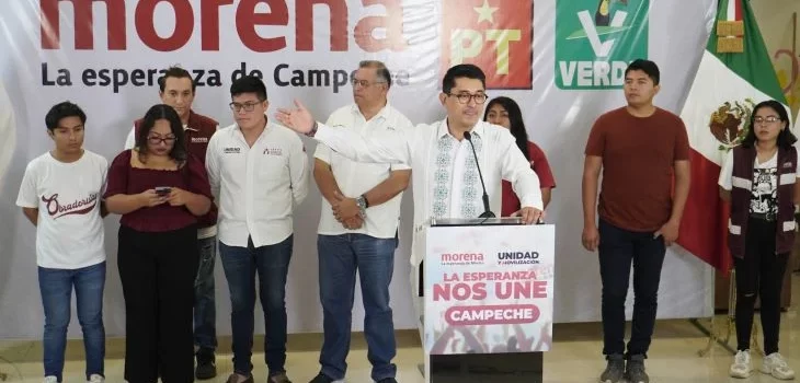 Morena se reserva criterio de género para elección de senadores en Campeche