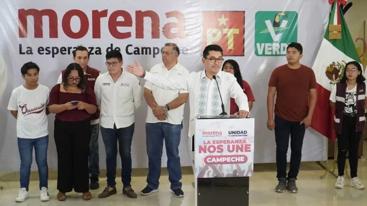 Morena se reserva criterio de género para elección de senadores en Campeche