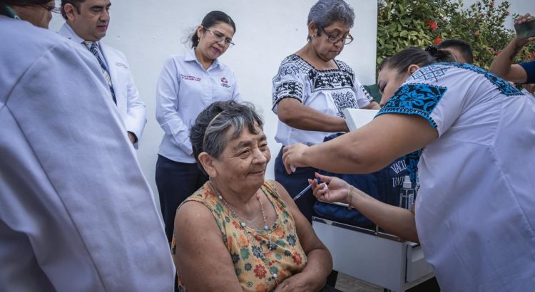 Más de 187 mil vacunas contra la influenza han sido aplicadas en Campeche