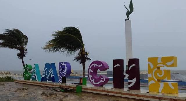 Llega Frente Frío a Campeche, afecta al sector marítimo
