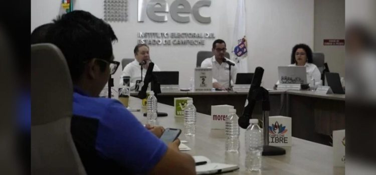 Representantes políticos del IEEC presentan quejas durante sesión ordinaria en Campeche