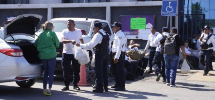No tendremos patrullas, pero sí pies para caminar: Policías de Campeche en paro