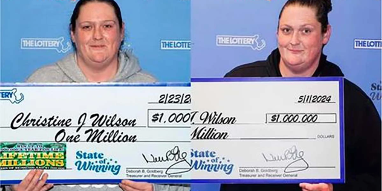 La Reina de la suerte: Christine Wilson golpea dos veces en la lotería