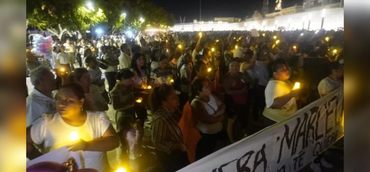 Convocan a cuarta marcha en favor a policías de Campeche y en contra de Marcela Muñoz