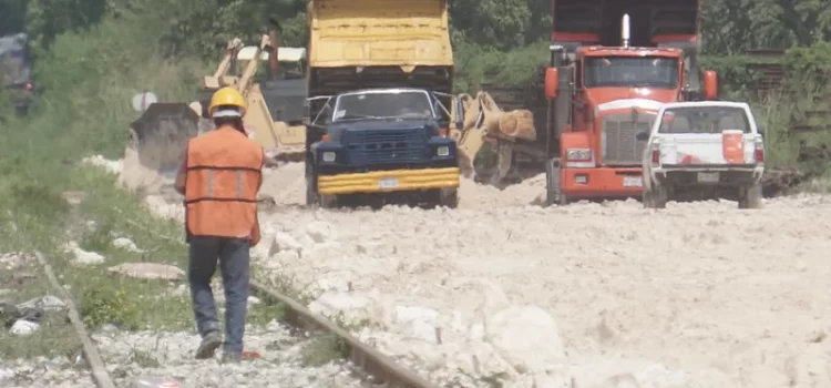 Propietarios de tierras alrededor de estación del Tren Maya reclaman pago en Campeche