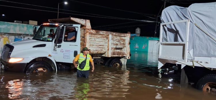 Levantarán censo de afectados por lluvias en Campeche