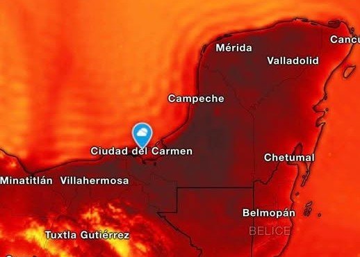 Alertan por calor extremo en Campeche; piden reforzar medidas ante riesgo a la salud